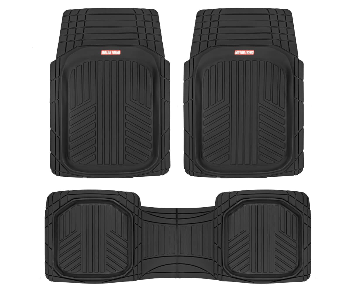All Weather Rubber Car Floor Mats + Boot Liner Set fit VW Golf GTI MK8
